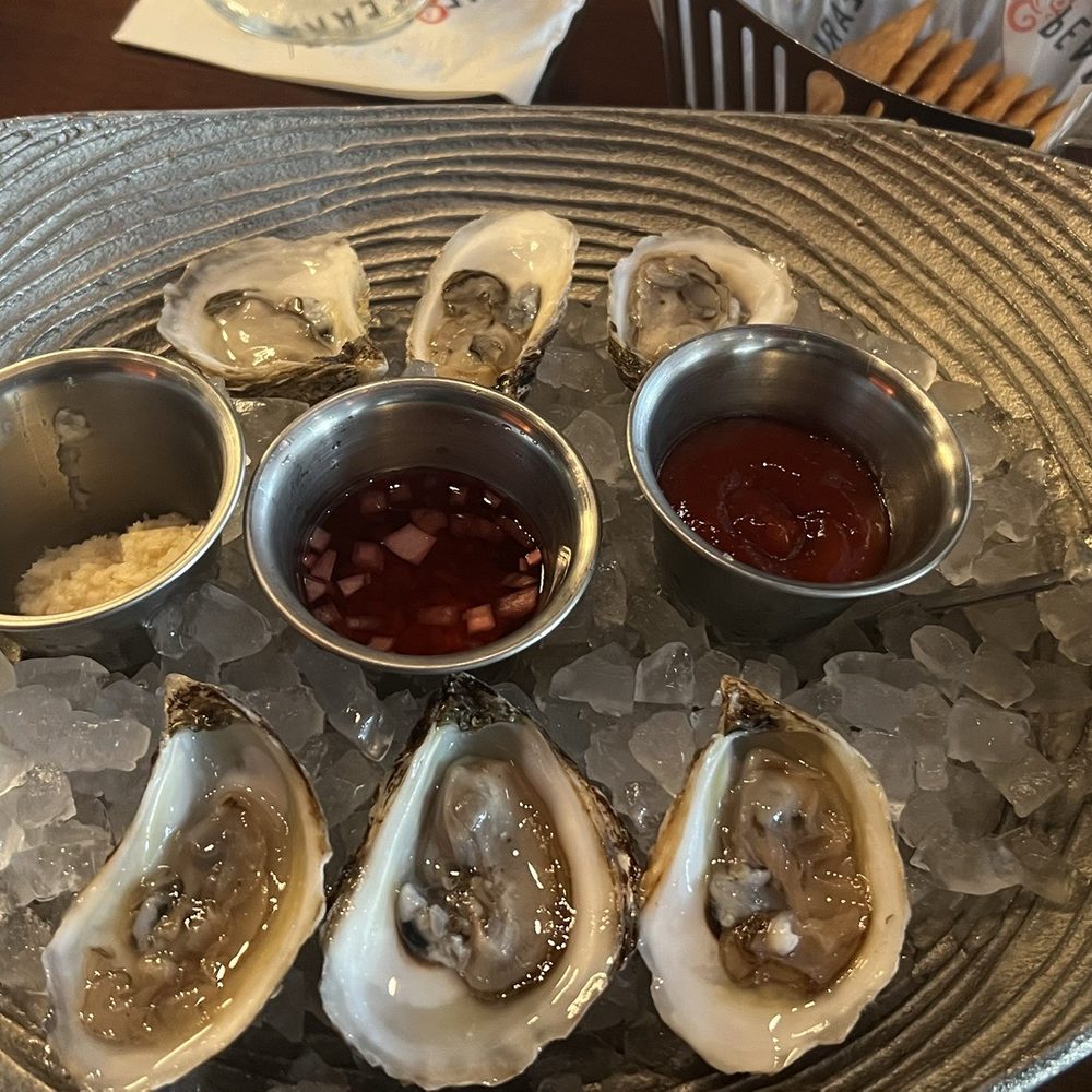Oysters from Canada.