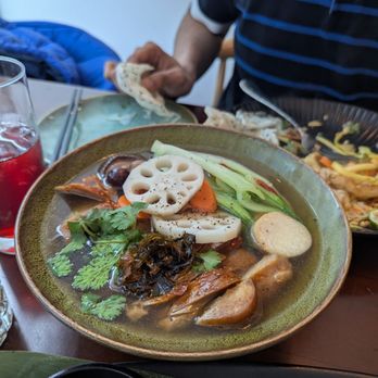 Chay Concept - Lotus root soup - Vegetarian Near Me - Bellevue, Washington