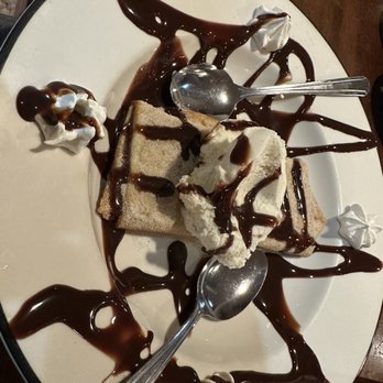 La Cazuela - Chocolate Chimy with ice cream! - Mexican Near Me - Lawrenceville, Georgia