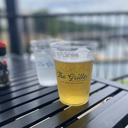 The Grille at Trident Marina - Local brewery Ethos. Very good lager.