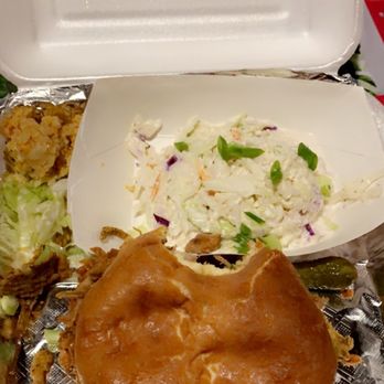 Stuffedlust - The pulled pork sandwich special today! The best! So tender and mmm full of flavor! - Food Trucks Near Me