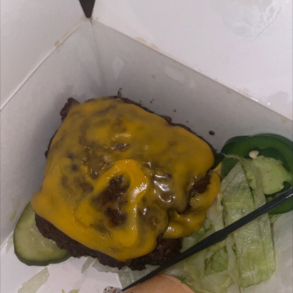 Burger Bodega - Classic double on lettuce wrap - Burgers Near Me - Houston, Texas Burger Bodega - Classic double on lettuce wrap - Burgers Near Me - Houston, Texas