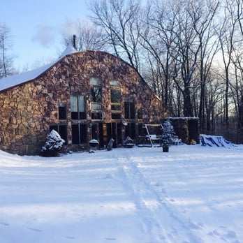 Blown Insulation - The DomeStead I built in 1986. - Insulation Installation Near Me