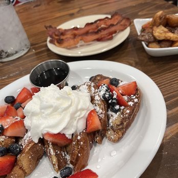 Blue Heaven - French toast, bacon, potatoes - Southern Near Me - Benton, Arkansas Blue Heaven - French toast, bacon, potatoes - Southern Near Me - Benton, Arkansas