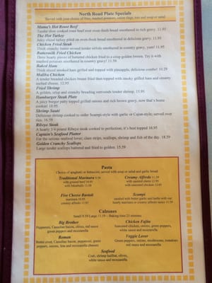 Menu photo 7 Treehouse Restaurant Kenai, AK