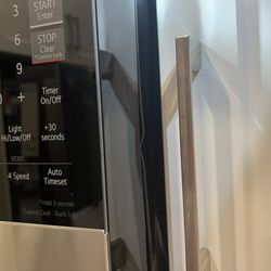 Trail Appliances - Damage to side of Microwave from the Factory