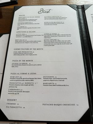 Menu photo 8 Biest Italian Kitchen Rancho Cucamonga, CA