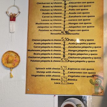 Su Casa Marquez - Menu - Mexican Near Me - Vancouver, Washington
