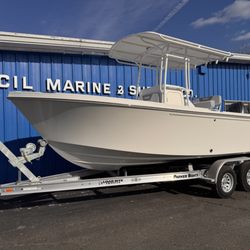 Cecil Marine - All New 2025 Parker 21 SE. Deeper Vee, More freeboard, better ride.