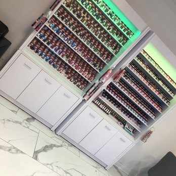 American Nail Spa - Some of the colors (no chip, regular, and dip) Way more available but couldn't fit in the picture - Nail Salons Near Me - Chicago, Illinois American Nail Spa - Some of the colors (no chip, regular, and dip) Way more available but couldn't fit in the picture - Nail Salons Near Me - Chicago, Illinois