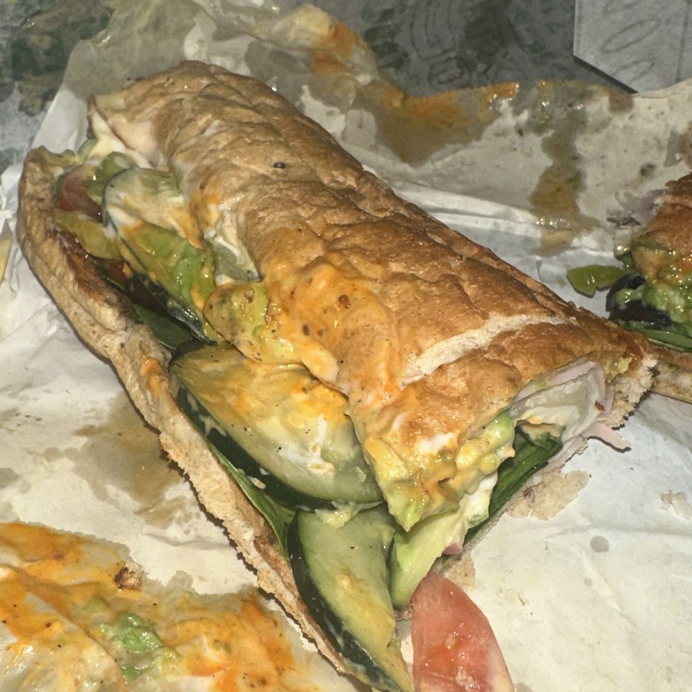 Subway - a half eaten sandwich on a piece of paper - Sandwiches Near Me - Pahrump, Nevada