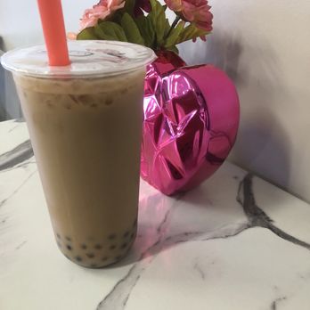 Boss boba - Milk tea with blueberry boba - Bubble Tea Near Me - Morehead City, North Carolina Boss boba - Milk tea with blueberry boba - Bubble Tea Near Me - Morehead City, North Carolina