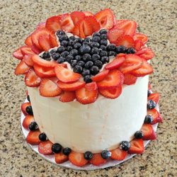 The Crafty Cake Lady - 4th of July Cake