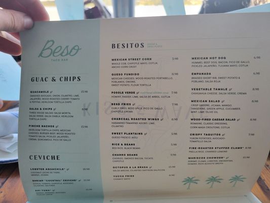 Menu photo 4 Beso Taco Bar Newburgh, NY
