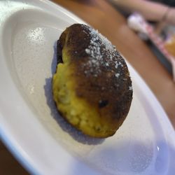 Sabor Guanaco - Empanadas de frijol (empanada made of plantains filled with beans)