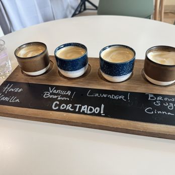 Visible Coffee Roasters - Cortado Flight - Coffee Roasteries Near Me - Everett, Washington