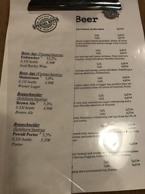 Menu photo 8 Beaver Brewing Company Vienna, 9 Menu photo 8 Beaver Brewing Company Vienna, 9