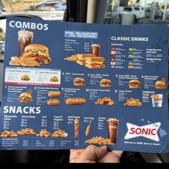 Sonic - More menu - Burgers Near Me - Kapolei, Hawaii Sonic - More menu - Burgers Near Me - Kapolei, Hawaii