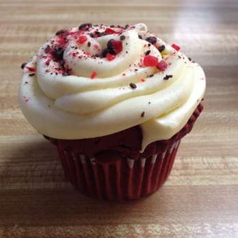 Bill's Donut Shop - Red Velvet Cupcake with Cream Cheese Frosting. The frosting was incredible! - Donuts Near Me - Centerville, Ohio Bill's Donut Shop - Red Velvet Cupcake with Cream Cheese Frosting. The frosting was incredible! - Donuts Near Me - Centerville, Ohio