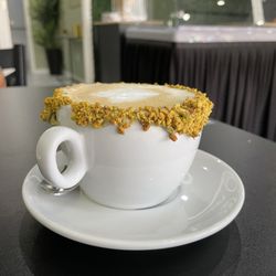 Pistachio cappuccino