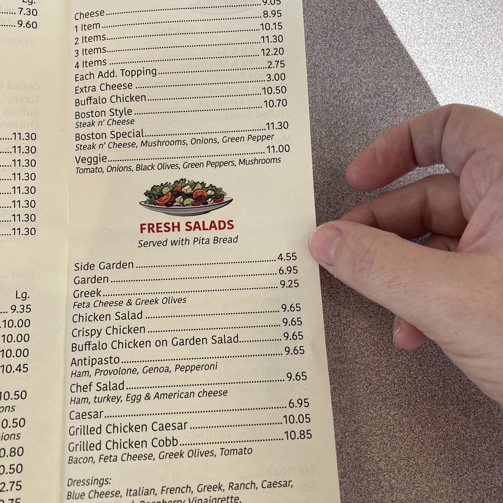 Angelo's Pizzeria Restaurant - Menu 8/23 - Pizza Near Me - Ellsworth, Maine