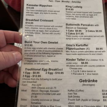 Kuby's Sausage House - Menu - Meat Shops Near Me - Dallas, Texas