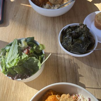 Brasa Rotisserie - Collard greens and salad - Southern Near Me - Minneapolis, Minnesota Brasa Rotisserie - Collard greens and salad - Southern Near Me - Minneapolis, Minnesota
