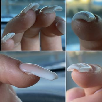 Future Nails & Spa - Some Close ups of the nails that I was charged $75 for at Future Nails in Bremerton. - Nail Salons Near Me - Bremerton, Washington