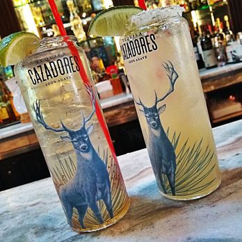 La Noria Bistro - two drinks on a bar - Mexican Near Me - Detroit, Michigan La Noria Bistro - two drinks on a bar - Mexican Near Me - Detroit, Michigan