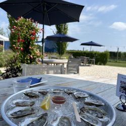 Peconic Bay Vineyards - Delicious oysters