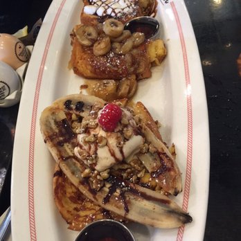Breakfast Republic - French toast flight- s'mores, mr Presley, banana split - Breakfast & Brunch Near Me - San Diego, California Breakfast Republic - French toast flight- s'mores, mr Presley, banana split - Breakfast & Brunch Near Me - San Diego, California