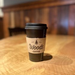 Woods Coffee - The advise in an image.