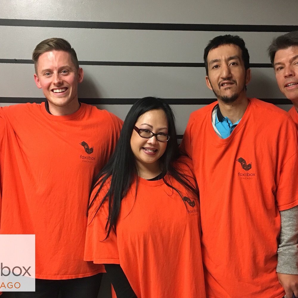 Fox in a Box - We escaped the Prison room!!! - Escape Games Near Me - Chicago, Illinois Fox in a Box - We escaped the Prison room!!! - Escape Games Near Me - Chicago, Illinois