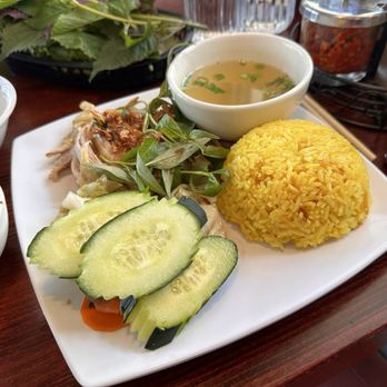 DK Cuisine - Com Ga Hai Nam / Chicken Rice Hai Nam Style - Vietnamese Near Me - Westminster , California