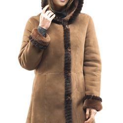 Fabbri Furs - New Collection!  Shearing w/Mink Trim  FABBRI carries a fantastic selection of Shearlings for Women and Men!