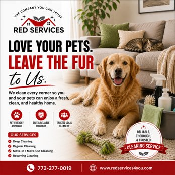 Red Services and Solutions - Home Cleaning Near Me - Fellsmere, Florida Red Services and Solutions - Home Cleaning Near Me - Fellsmere, Florida