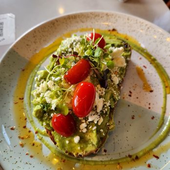 Bluestone Lane Upper West Side Café - "Smashed Avocado" - Coffee & Tea Near Me - New York, New York