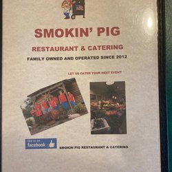 Smokin' Pig - Menu