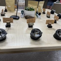 Green Philosophy 716 - This is the Bud Bar where you can see and smell the different varieties of flower before buying!