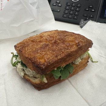 Petit Lucie - Chicken salad croissant - French Near Me - Houston, Texas