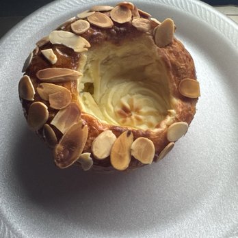 Paris Baguette - You can see the small amount of filling it has. - Bakeries Near Me - Duluth, Georgia