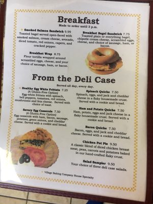 Menu photo 3 Village Baking Company & Cafe Modesto, CA Menu photo 3 Village Baking Company & Cafe Modesto, CA