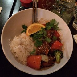 Horizon Thai - Poulet général tao portion modérée (environ 6 morceaux)