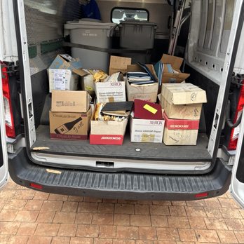 Santa Cruz Records Management - Boxes loaded during the pickup - Shredding Services Near Me - Soquel, California Santa Cruz Records Management - Boxes loaded during the pickup - Shredding Services Near Me - Soquel, California