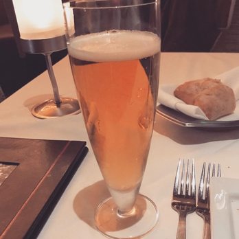 Ruth's Chris Steak House - stella artois in a glass - Seafood Near Me - Somerville, Massachusetts