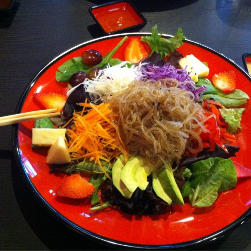 Fresh Heim - Fresh spring salad with sweet potato gluten free noodles. - Salad Near Me - Austin, Texas Fresh Heim - Fresh spring salad with sweet potato gluten free noodles. - Salad Near Me - Austin, Texas