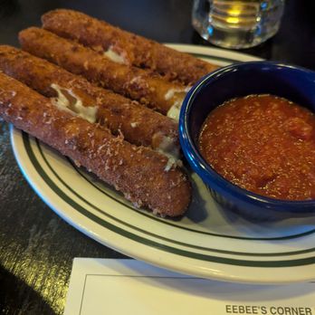 Eebee's Corner Bar - Mozarella sticks ($13 for 4) - Beer Bar Near Me - Washington, DC, District of Columbia