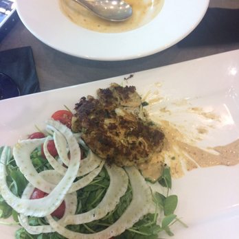 RumFish - Crab cake app & empty bisque soup - Seafood Near Me - Tampa, Florida