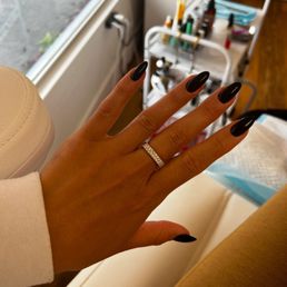 Gel polish manicure Gel polish manicure
