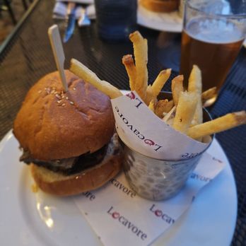 Locavore - Burger and fries. - New American Near Me - Fredericksburg, Virginia